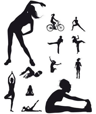 Sur cet image nous observons différentes activités sportifs efficace pour  une remise en forme dynamiques.