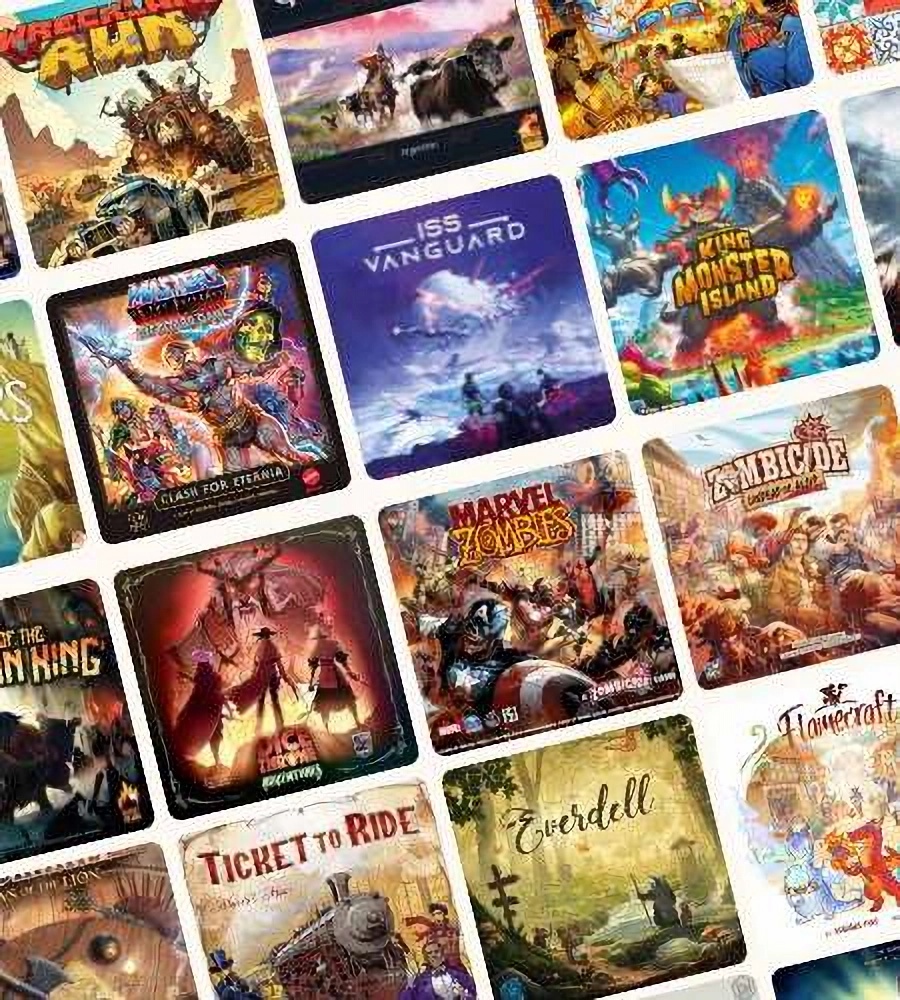 Image de plusieurs jeux de société