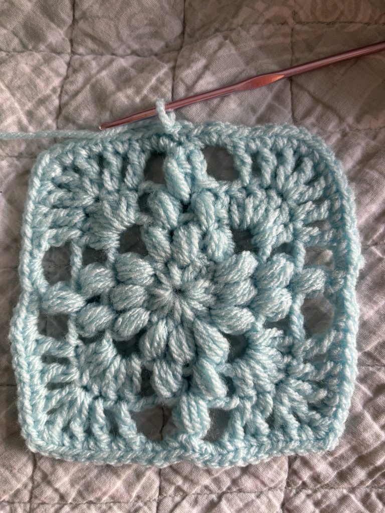 le résultat final du Italian granny square 