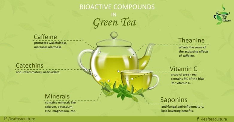 Bioactive Compounds in Green tea