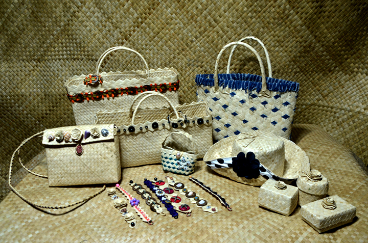 Variety of handcrafted accessories